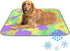 imiBBWQu Cooling Pad Colorful Easter Bunnies Dog Mat Foldable Washable Grounding Pad for