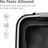 IRIS USA Airtight Dog Food Storage Container, Up to 30 lbs, with Attachable Wheels for Easy Mobility
