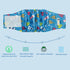 5packs 9 11 Male Dog Diapers Reusable High Absorbing Male Dog Wraps Washable Dog Diapers Male Small with Cute Patterns