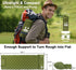 Ultralight Inflatable Sleeping Pad for Camping, Compact Mattress with Built-in Foot Pump for Backpacking