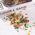 EZEELAI 0.5 Lb/230g Colorful Agate Aquarium Fish Tank Gravel Rocks, Crushed Stone Crystal Chips Bulk Natural Gemstones