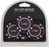 Team Golf NCAA Poker Chip Size with Double-Sided Enamel Markers, Pop Out Smaller