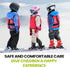 OutdoorMaster Kids Ski Goggles - 100% UV Protection, Helmet Compatible Snow Goggles for Boys & Girls