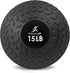 ProsourceFit Slam Medicine Balls, 5-50lbs, Smooth & Tread Textured Grip for Strength, Conditioning, Cardio Workouts