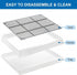 2 Pack Chinchillas WUWEOT Large Rabbit Litter Box, Shallow Bunny Restroom Litter Tray, Small Animals Litter Pan Toilet