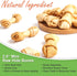 MON2SUN 2.5 Inch 60 Count Dog Rawhide Knot Bones Small Rawhide Bones Mini Chews Chicken Flavour for Puppy and Small