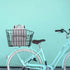 RAYMACE Rear Bike Basket with Waterproof Cover, Bicycle Cargo Rack Storage for Back Under Seat