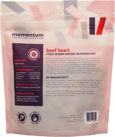 Momentum Carnivore Nutrition Protein Duo - Pork Tenderloin & Beef Heart Treats