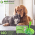 100% (140 (140 Compostable Pet Waste Disposal Bag ct.) Plant-Based Biodegradable Cat Litter Poop Waste Pick-Up Bags