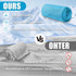 PAWPRO 4 Packs Cooling Towels for Neck and Face, Soft Breathable Gym Towels with Waterproof Bag & Carabiner
