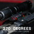 Monstrum Adjustable Scout Light Mount with Pivoting Plate, Compatible with Surefire M300/M600/Streamlight Protac