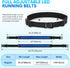 Illumifun LED Running Belt, USB Rechargeable Light Up Sash, High-Visibility Elastic Waistband for Nighttime Activities
