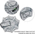 RiToEasysports Fish Net, Portable Collapsible Fishing Trap with Steel Wire Frame for Crab and Lobster, Perfect