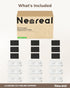9 Pack 74oz/2.2L Neareal Official Replacement Filters & Pre-Filter Sponges for Stainless Steel Cat Water Fountain