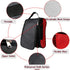 Outdoor Golf Shoes Bags, Travel Shoes Bags Zippered Sport Shoes Bag (Red)