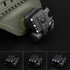 Tactical Helmet Light - Military Outdoor Survival Signal Light with Red, White, and IR Strobe Beacon