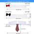 4 Pieces Adjustable Pet Bow Tie Costume for Small Dogs and Cats, Formal Grooming Ties, Party Accessories