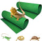 Tfwadmx Reptile Carpet, 2 Pack of Bearded Dragon Mat Terrarium Substrate Liner Bedding for Snakes, Turtles, Lizards