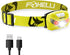 Foxelli USB-C Rechargeable LED Headlamp - Super Bright Lightweight Head Lamp for Running, Camping, Hiking & Work