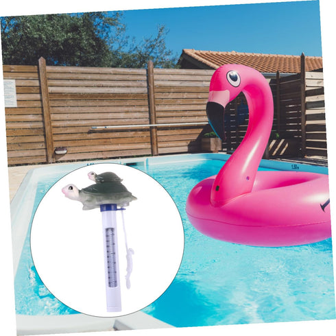 Swimming 0-50c, BESTonZON Floating Pool Thermometer Turtle Shape for Pools and Hot Tubs, Waterproof Water Temperature