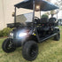 Universal Golf Cart Side Mirrors - Golf Cart Mirror with Turn Signal Light, Rear View Mirrors for Club Car, Ezgo, Yamaha