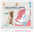 Dog Diapers Liners Large, 130 Ct, Super Absorbent Diaper Pads for Male