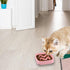 2 PACK Pink Silicone Slow Feeder Dog Bowls for Small Breeds, Prevents Overeating for Dogs & Cats