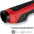 ROCKBROS Mountain Bike Grips, Double Aluminum Clamp Lock On Handlebar Grips for MTB BMX, Black Grey Red Green