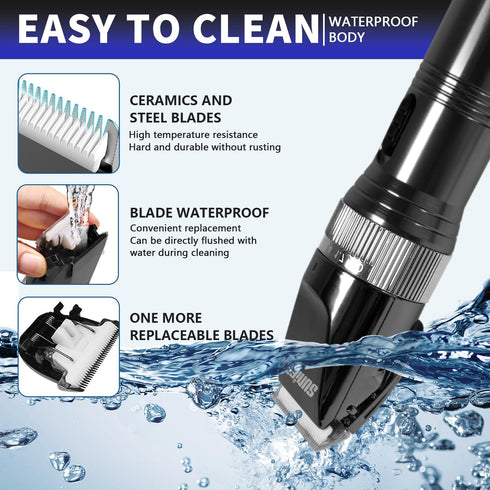Professional Dog Grooming Clippers for Thick Coat, Dog Hair Trimmer for Grooming, Pet Clippers for Dogs, Cats, Sheep,