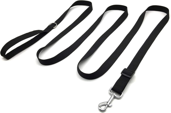 TAIAN Adjustable Nylon Dog Leash, 10 Foot Long Leashes for Medium Large Dogs