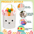 12 Pcs Easter Basket Playset, Easter Dog Toys, Plush Easter Eggs Bunny Shape Stuffed Dog Toy