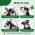 30g 5.5" Dog Ear Plucking Powder & Hair Removal Tool Kit Dog Ear Powder for Hair Removal, Hemostat Ear Hair Removal