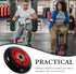 HONITANO 4Pcs Fitness Roller Wheels for Gym Equipment Plastic Pulley Replacement for Treadmills Stationary Bikes Smooth