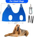 Pet Grooming Hammock for XXL Large Dogs with Nail Clippers, Grooming Scissors, and Harness for Nail Trimming
