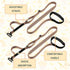 QOGIR Ski Harness for Kids, Teach Speed Control with Mini Backpack & Adjustable Seat Harness