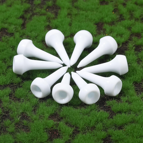 LUTER 50 Pcs Short Golf Tees, Plastic Training Accessories for Irons, Par Threes, Golf Clubs