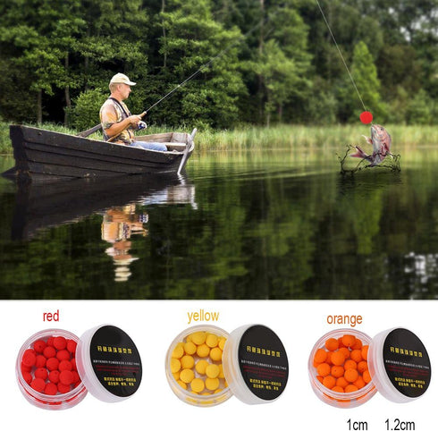 30pcs 10/12mm Tbest Smell Carp Fishing Bait Foam Pop Up Soft Pellets Boilies Eggs/Floating Ball Beads Feeder Artificial