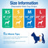 50pcs Pet Soft Dog Diapers Male - Disposable Male Dog Wraps Wetness Indicator, Ultra Absorbent Doggie Diapers