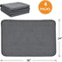 Washable Pee Pads for Dogs - 24x36, 4 Pack Reusable Whelping Pads, Non-Slip Training Mats for Potty, Playpen, Crate