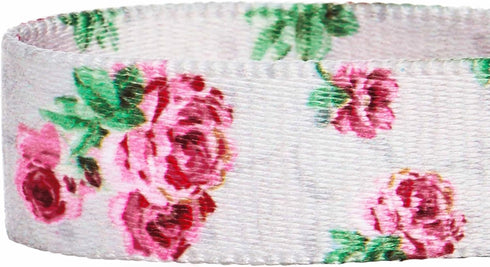 Cherry Garden Dog Collar with Dainty Flowers for Pets