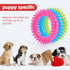 Hurray 3 Pack Puppy Teething Chew Toys, Small Dog Toys for Itching Relief and Teeth Cleaning, Up to 15 lbs