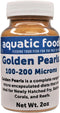 Aquatic Foods Inc. Golden Pearls 100-200 Micron Powder for Fry, Babies of Shrimp, Axolotls, Discus,