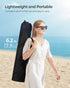 330 lb, UGCB61BK SONGMICS Portable Beach Chair for Adults, Max. Load High Backrest, Cup Holder, Lightweight
