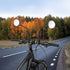 ROCKBROS Bike Mirror Handlebar Mount, 360° Rotatable Adjustable Bicycle Rear View Mirror for Mountain Road Bike