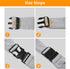 Surblue Dog Sling Carrier Bag with Reversible Belts | Safe Comfortable Adjustable Crossbody Tote for Small Pets (Buckle