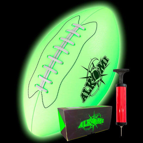 Glow in The Dark Football, Light Up Holographic Youth Size 6, Sports Gifts for Boys