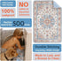 2 Pack 48"x48" Washable Pee Pads for Dogs Reusable Puppy Training Pads Super Absorbent Waterproof Dog Training Pads