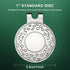 Magnetic Golf Ball Marker Hat Clip - 6 Pieces Professional Golf Training Aids Accessories (Golf Ball Marker Not