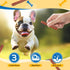 gazeupon Soft Dog Jerky Treats for Large Dogs, Triple Flavored Meat Strips, Healthy Training Snacks Made with Real