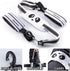 Ski Carrier Strap - Adjustable Padded Shoulder Carrying Strap for Ski and Pole, Portable Downhill Gear